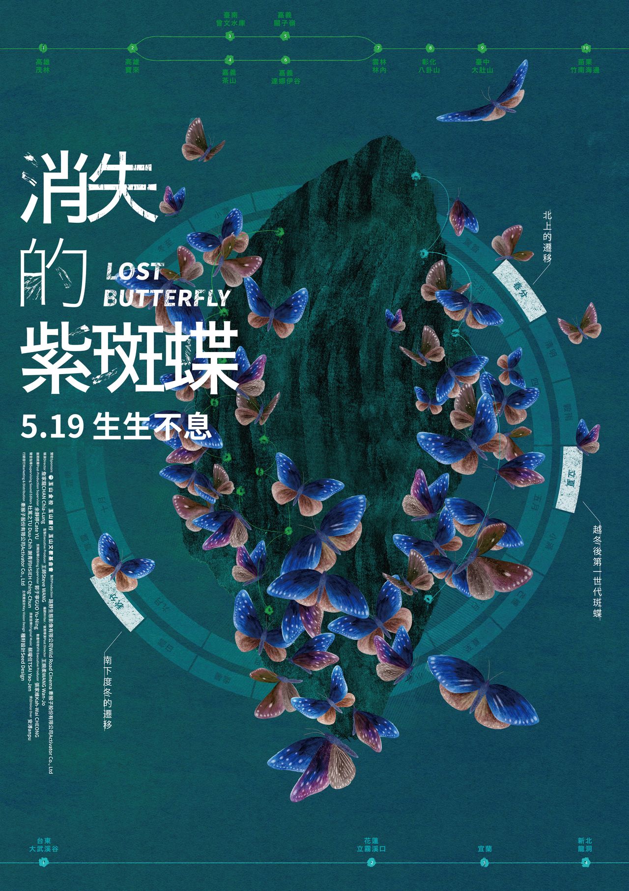消失的紫斑蝶劇照