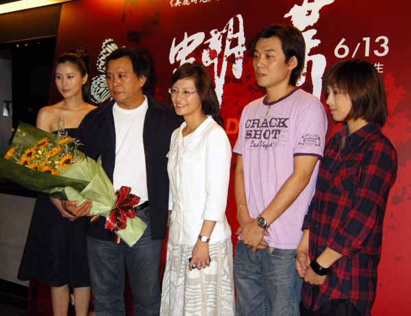 新聞局長史亞平為「蝴蝶」首映會站台 呼籲大家多支持國片